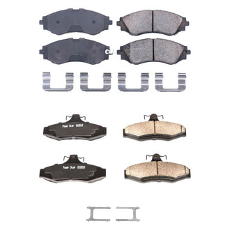 PowerStop® - Z17 Evolution Plus™ Ceramic Front and Rear Disc Brake Pad Set