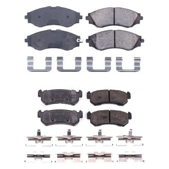 PowerStop® - Z17 Evolution Plus™ Ceramic Front and Rear Disc Brake Pad Set