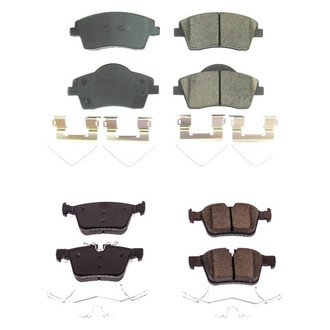 PowerStop® - Z17 Evolution Plus™ Ceramic Front and Rear Disc Brake Pad Set