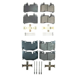 PowerStop® - Z17 Evolution Plus™ Ceramic Front and Rear Disc Brake Pad Set