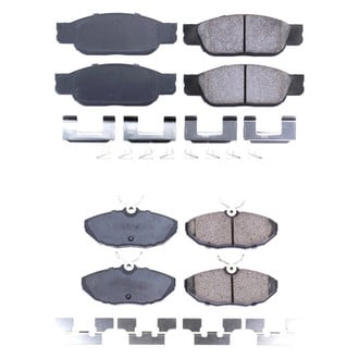 PowerStop® - Z17 Evolution Plus™ Ceramic Front and Rear Disc Brake Pad Set