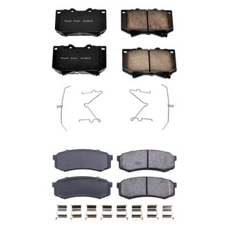 PowerStop® - Z17 Evolution Plus™ Ceramic Front and Rear Disc Brake Pad Set