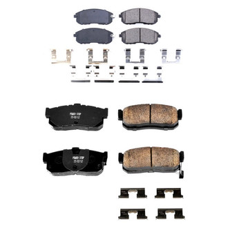 PowerStop® - Z17 Evolution Plus™ Ceramic Front and Rear Disc Brake Pad Set