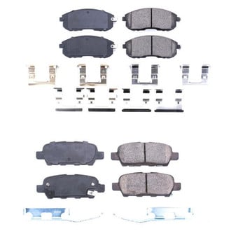 PowerStop® - Z17 Evolution Plus™ Ceramic Front and Rear Disc Brake Pad Set
