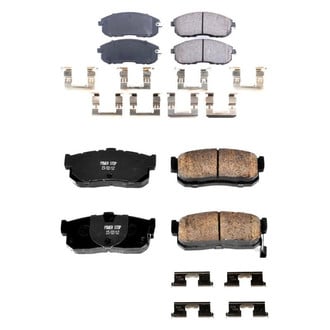 PowerStop® - Z17 Evolution Plus™ Ceramic Front and Rear Disc Brake Pad Set