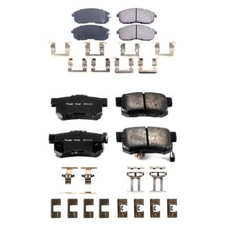 PowerStop® - Z17 Evolution Plus™ Ceramic Front and Rear Disc Brake Pad Set