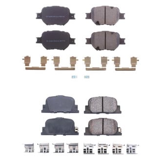 PowerStop® - Z17 Evolution Plus™ Ceramic Front and Rear Disc Brake Pad Set