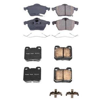 PowerStop® - Z17 Evolution Plus™ Ceramic Front and Rear Disc Brake Pad Set