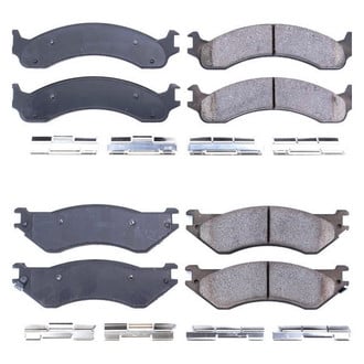 PowerStop® - Z17 Evolution Plus™ Ceramic Front and Rear Disc Brake Pad Set