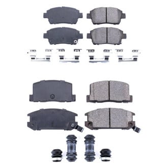 PowerStop® - Z17 Evolution Plus™ Ceramic Front and Rear Disc Brake Pad Set