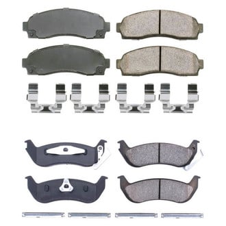 PowerStop® - Z17 Evolution Plus™ Ceramic Front and Rear Disc Brake Pad Set