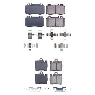 PowerStop® - Z17 Evolution Plus™ Ceramic Front and Rear Disc Brake Pad Set