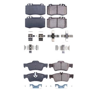 PowerStop® - Z17 Evolution Plus™ Ceramic Front and Rear Disc Brake Pad Set