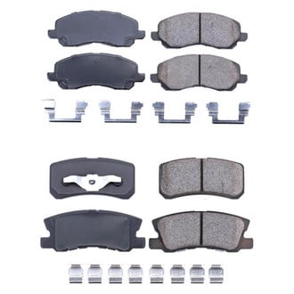 PowerStop® - Z17 Evolution Plus™ Ceramic Front and Rear Disc Brake Pad Set