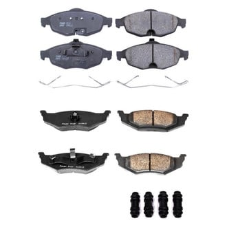PowerStop® - Z17 Evolution Plus™ Ceramic Front and Rear Disc Brake Pad Set