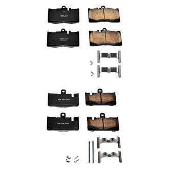PowerStop® - Z17 Evolution Plus™ Ceramic Front and Rear Disc Brake Pad Set