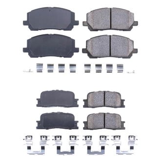 PowerStop® - Z17 Evolution Plus™ Ceramic Front and Rear Disc Brake Pad Set
