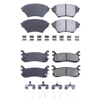 PowerStop® - Z17 Evolution Plus™ Ceramic Front and Rear Disc Brake Pad Set
