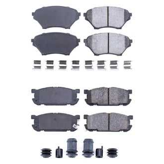 PowerStop® - Z17 Evolution Plus™ Ceramic Front and Rear Disc Brake Pad Set