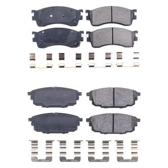 PowerStop® - Z17 Evolution Plus™ Ceramic Front and Rear Disc Brake Pad Set