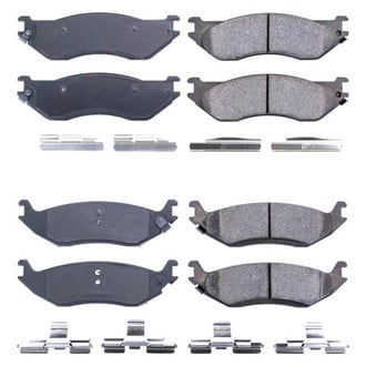 PowerStop® - Z17 Evolution Plus™ Ceramic Front and Rear Disc Brake Pad Set