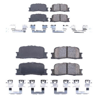 PowerStop® - Z17 Evolution Plus™ Ceramic Front and Rear Disc Brake Pad Set