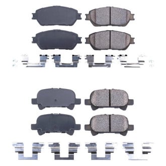 PowerStop® - Z17 Evolution Plus™ Ceramic Front and Rear Disc Brake Pad Set