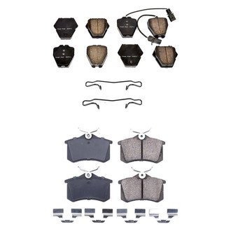 PowerStop® - Z17 Evolution Plus™ Ceramic Front and Rear Disc Brake Pad Set