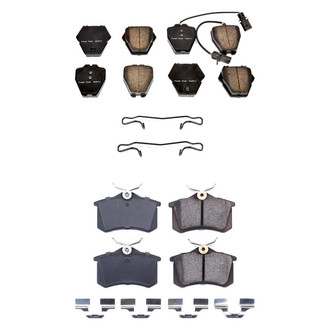 PowerStop® - Z17 Evolution Plus™ Ceramic Front and Rear Disc Brake Pad Set