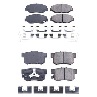PowerStop® - Z17 Evolution Plus™ Ceramic Front and Rear Disc Brake Pad Set