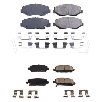 PowerStop® - Z17 Evolution Plus™ Ceramic Front and Rear Disc Brake Pad Set