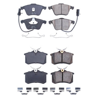 PowerStop® - Z17 Evolution Plus™ Ceramic Front and Rear Disc Brake Pad Set