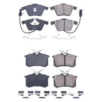 PowerStop® - Z17 Evolution Plus™ Ceramic Front and Rear Disc Brake Pad Set