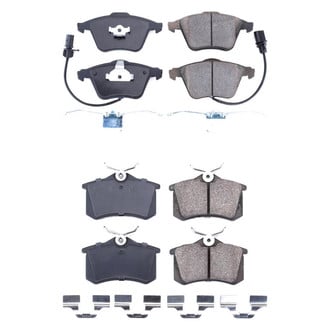 PowerStop® - Z17 Evolution Plus™ Ceramic Front and Rear Disc Brake Pad Set