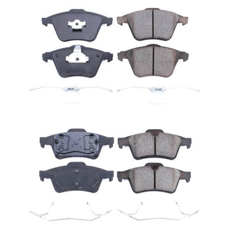 PowerStop® - Z17 Evolution Plus™ Ceramic Front and Rear Disc Brake Pad Set