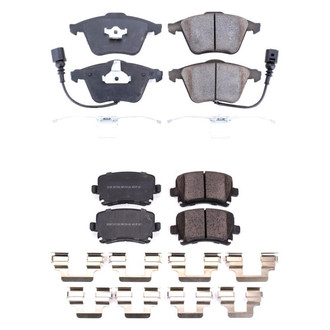 PowerStop® - Z17 Evolution Plus™ Ceramic Front and Rear Disc Brake Pad Set