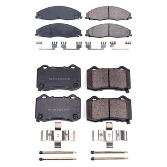 PowerStop® - Z17 Evolution Plus™ Ceramic Front and Rear Disc Brake Pad Set