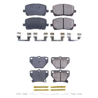 PowerStop® - Z17 Evolution Plus™ Ceramic Front and Rear Disc Brake Pad Set