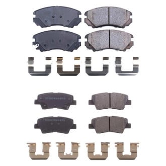 PowerStop® - Z17 Evolution Plus™ Ceramic Front and Rear Disc Brake Pad Set