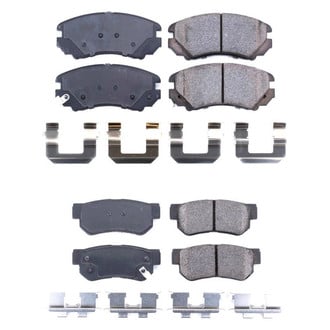 PowerStop® - Z17 Evolution Plus™ Ceramic Front and Rear Disc Brake Pad Set