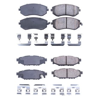 PowerStop® - Z17 Evolution Plus™ Ceramic Front and Rear Disc Brake Pad Set