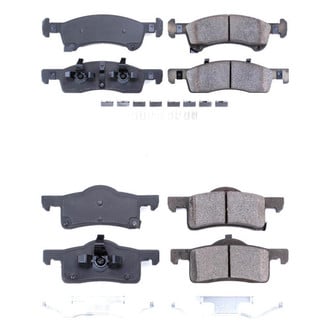 PowerStop® - Z17 Evolution Plus™ Ceramic Front and Rear Disc Brake Pad Set