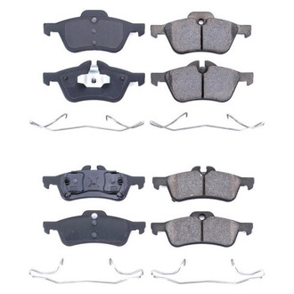 PowerStop® - Z17 Evolution Plus™ Ceramic Front and Rear Disc Brake Pad Set