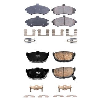 PowerStop® - Z17 Evolution Plus™ Ceramic Front and Rear Disc Brake Pad Set