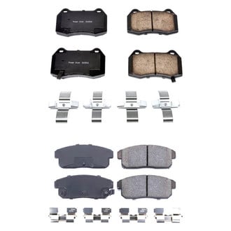PowerStop® - Z17 Evolution Plus™ Ceramic Front and Rear Disc Brake Pad Set