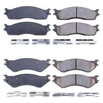 PowerStop® - Z17 Evolution Plus™ Ceramic Front and Rear Disc Brake Pad Set