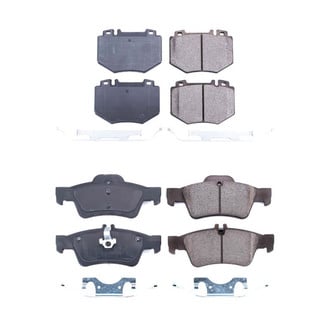 PowerStop® - Z17 Evolution Plus™ Ceramic Front and Rear Disc Brake Pad Set