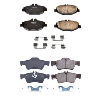 PowerStop® - Z17 Evolution Plus™ Ceramic Front and Rear Disc Brake Pad Set