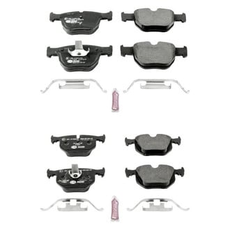 PowerStop® - Euro-Stop™ Semi-Metallic Front and Rear Disc Brake Pad Set