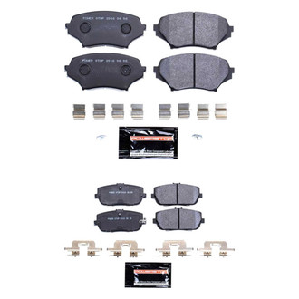 PowerStop® - Track Day Spec Advanced Front and Rear Brake Pad Set